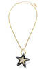 TOVA Astra Black Star Necklace