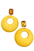 Life Lesson Earring - Yellow