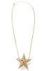 Treasure Jewels Star of The Show Gold Necklace