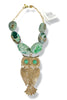Made In The Deep South 1960s Pendant 1960s Agate Bead Necklace
