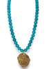 Shine Bright Necklace - Turquoise