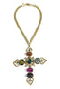 Yochi Harley Cross Pendant Necklace