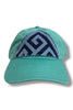 Kilim Baseball Hat - Turquoise 26