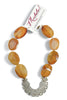 Made in the Deep South 1950s Brooch 1960s Agate Necklace