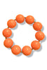 Natural Glow Orange Stretch Bracelet