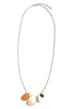 Mosaic Multi Pendant Gold Chain Necklace