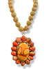 Made in the Deep South 1960s Agate Pendant 1950s Necklace