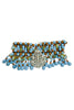 Made in the Deep South 1930s Signed Staret Fur Clip 1960s Glass & Agate Choker Necklace