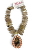 Made In The Deep South 1970s Dendrite & Agate 1970s Quartz Necklace