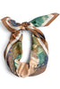 In The Forest Brown Square Scarf