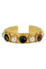 Virtue Hope Pearl and Tigers Eye Cuff Bracelet