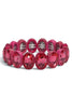 Rosy Magneta Stretch Bracelet