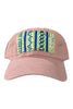 Kilim Baseball Hat - Dusty Rose 13