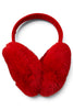 Lana Red Faux Fur Ear Muffs