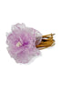 Lily Lavender Corsage Flower Choker Necklace