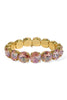 TOVA Croatia Light Rose Glimmer Stretch Bracelet