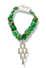 Made in the Deep South 1950s Brooch 1960s Green Jasper Necklace