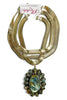 Made in the Deep South 1970s Labradorite Pendant 1970s Necklace