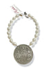 Made In The Deep South Belgium 150 Year Medal Baroque Pearl Necklace