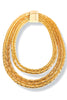 My Point Of View Gold Layered Necklace