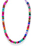 Down To Earth Necklace - Pink Agate Multi