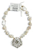 Made in the Deep South 1950s Brooch Baroque Pearls Necklace