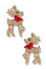 Nose So Bright Reindeer Earrings