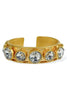 Virtue Avery Clear Rhinestone Cuff Bracelet