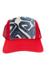 Kilim Trucker Hat - Red 273