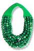 Carla Green Faceted Bead Statement Necklace