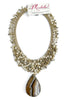 Made in the Deep South 1970s Agate Pendant 1970s Necklace