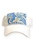 Kilim Baseball Hat - White 65