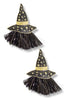 Something Is Brewing Witch Hat Earrings