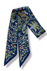 In The Loop Dark Blue Twilly Scarf
