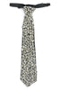 Twinkle Black & Silver Tie