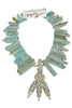 Made in the Deep South 1950s Brooch 1960s Amazonite Bead Necklace