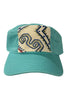Kilim Baseball Hat - Turquoise 11 *Final Sale*