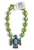 Made in the Deep South 1970s Pendant 1960s Jasper Bead Necklace
