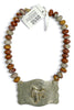 Made in the Deep South 1960s Chambers Buckle 1960s Beads Necklace