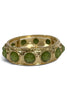 My Dream Olive Faceted Round Stone Bracelet