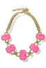 TOVA Sabine Electric Pink Necklace