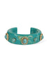 On My Own Turquoise Acrylic Cuff Bracelet