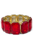 Britney Red Stretch Bracelet