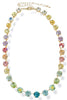Millie Light Multi Swarovski Rhinestone Ombre Necklace