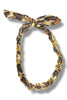 DOORBUSTER Kristalize Chained Leopard Scarf Necklace
