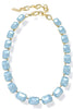 TOVA Jabari Matte Aquamarine Necklace