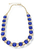 Nice Knowing You Blue Beaded Necklace
