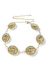 Call On You Gold Metal Chain Belt