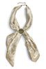 Jenny Ivory & Beige Scarf Necklace