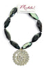 Made in the Deep South 1950s Brooch 1970s Agate Necklace